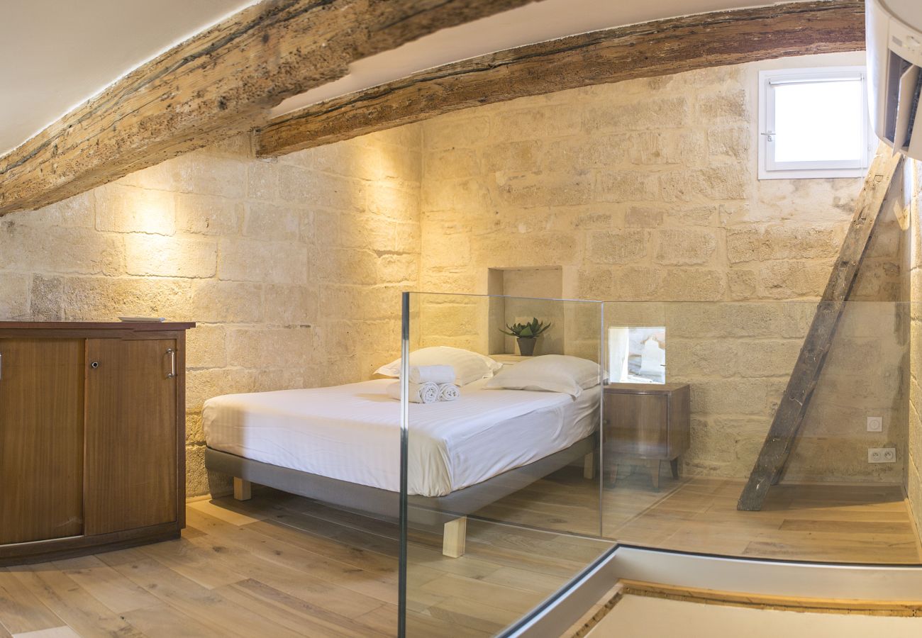 Duplex Copé Cambes - Première Conciergerie - Chambre Chambre pour 2 personnes