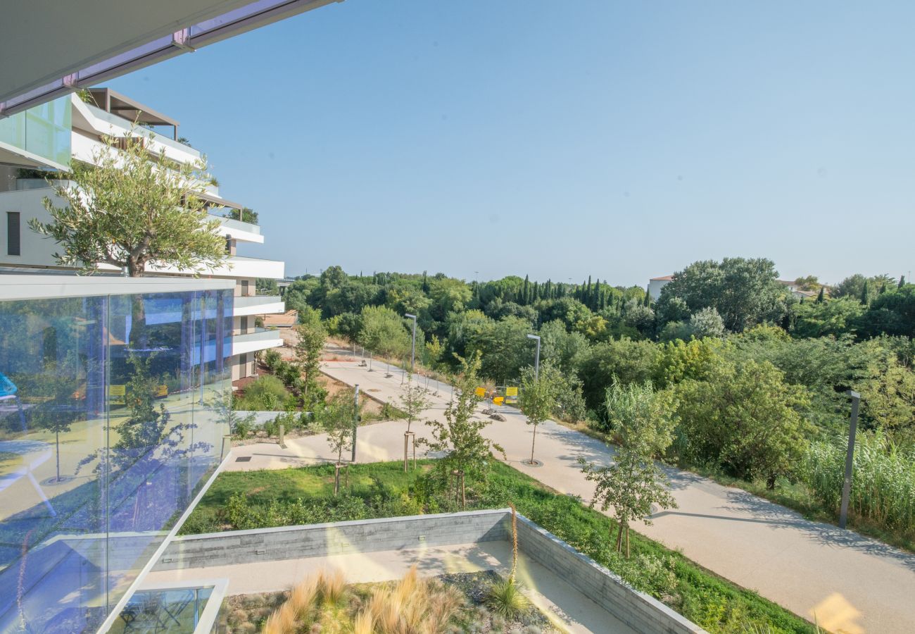 Beau Rivage - Première Conciergerie Vue sur le parc, depuis le balcon