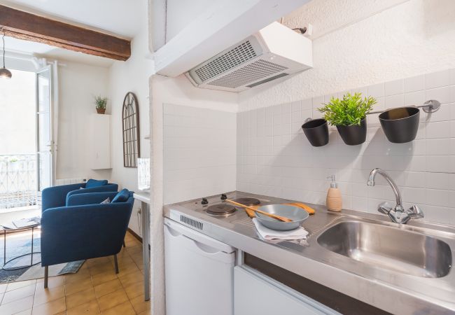 Mélodie - Première Conciergerie - Cuisine Kitchenette